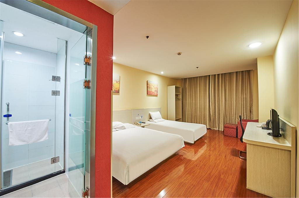 Hanting Hotel Shenzhen Huaqiang Center Park Exterior foto